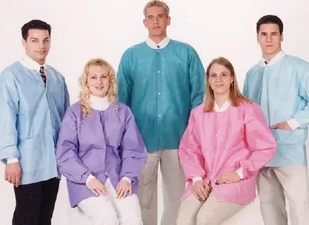 Valumax International ValuMax Extra-Safe Lab Jacket White Small Long Sleeves Hip Length – 3630WHS