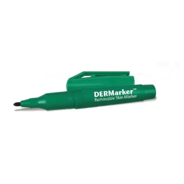 Viscot Medical Marker Skin Skin E-Z Regular Tip Green Non-Sterile 30/Ca – 1444-30