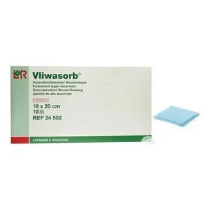 Vliwasorb Super Absorbant Dressing, 4″ X 8″