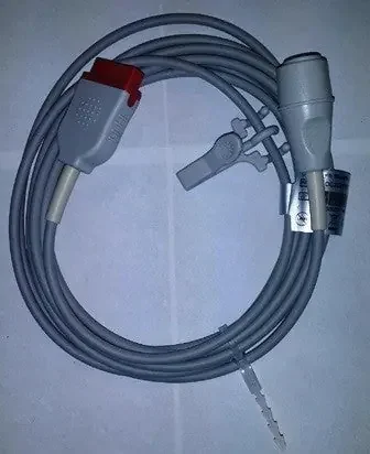 Vyaire Medical Invasive Pressure Cable 12 Foot Baxter Edwards Xducer for GE Solar 8000 – 2021197-001