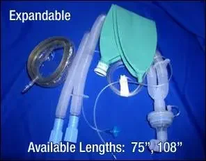Vyaire Medical Vital Signs Anesthesia Circuit Corrugated Tube 40 Inch Tube Dual Limb Adult 3 Liter Bag Disposable – 5020AE