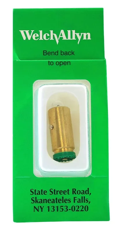 Welch Allyn 3.5 V Halogen HPX Lamp for PanOptic Ophthalmoscope for use in 11800, 11810, and 11820 – 03800-U