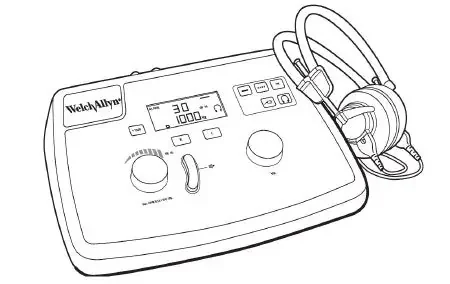 Welch Allyn AM 282 Audiometer – 28200