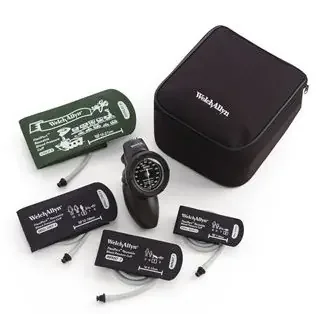 Welch Allyn Platinum Series DS58 Aneroid Sphygmomanometer Hand Held 1-Tube Infant, Child Size Arm – DS58-PD
