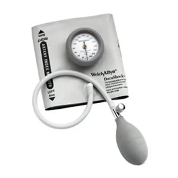 Welch-Allyn Sphygmomanometer Aneroid Durashock Bronze Series 13 Adlt Thgh Dl Dspl Gry/Blk Ea – DS44-13CB