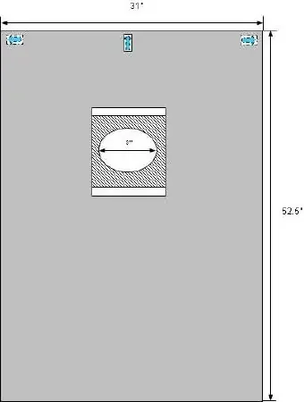 Welmed ClearView EENT Drape Clearview Eye Drape with Adhesive 31 W X 52-1/2 L Inch Sterile – 1501-1030