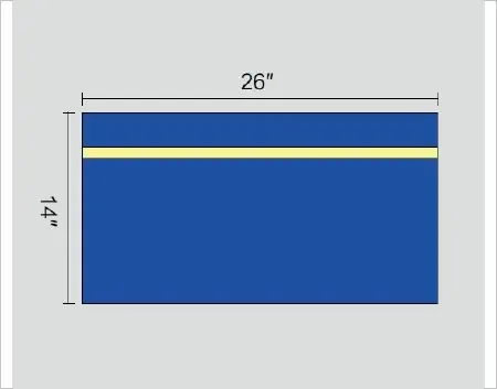 Welmed Protect5 General Purpose Drape Utility Drape 26 W X 14 L Inch Sterile – 1222-170