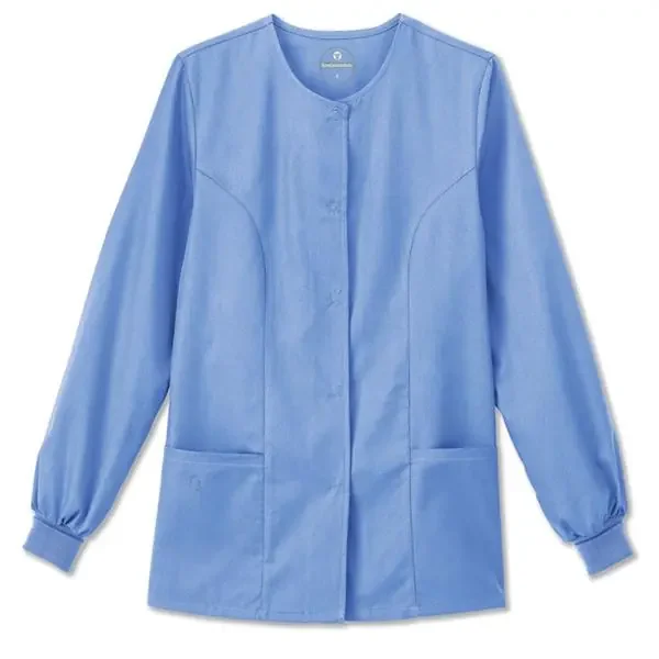 White Swan Uniform. Jacket Warm-Up Poly/Ctn W Ceil Xl 28″ 2Pckt Ea – 14740-046-XL