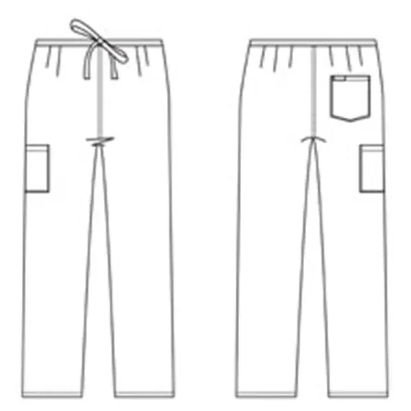 White Swan Uniform. Scrub Pant 14920 Unisex Medium Wine Ea – 14920-038-M