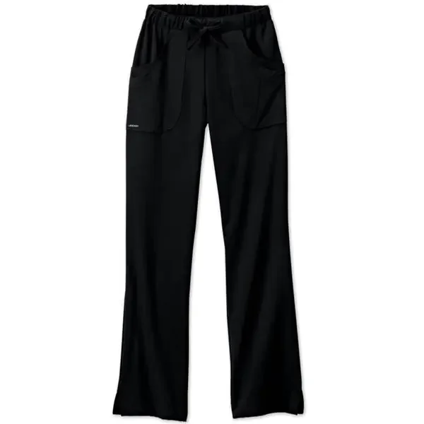 White Swan Uniform. Scrub Pant Jockey Comfort 2377 Womens Medium Tall Black Ea – 2377-015-MT