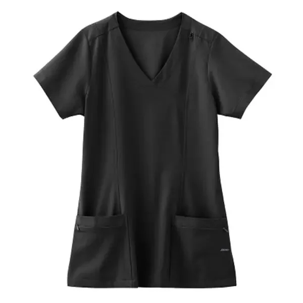 White Swan Uniform. Shirt Scrub Jockey 2306 Womens 2X Large Black Ea – 2306-015-2XL
