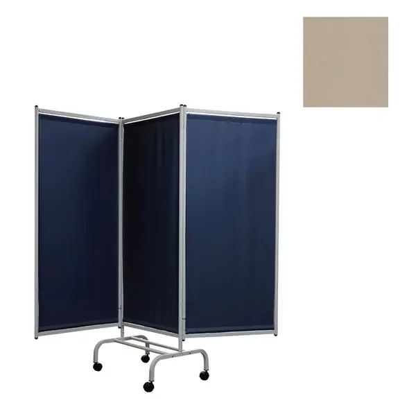 Winco Mfg, Screen Privacy 3 Panel Khaki Ea – 3170-72