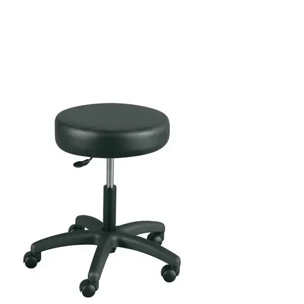 Winco Mfg, Stool Task Black 2″ Casters Backless 5 Leg Ea – 4300-08