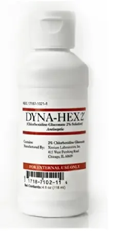 Xttrium Laboratories Dyna-Hex Surgical Scrub 4 oz. Bottle 2% CHG (Chlorhexidine Gluconate) – 1021DYNB04MED