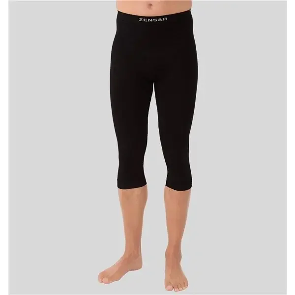 Zensah Capris High Compression 3/4 Length Black Size Large/X-Large Ea – 7215-100-02