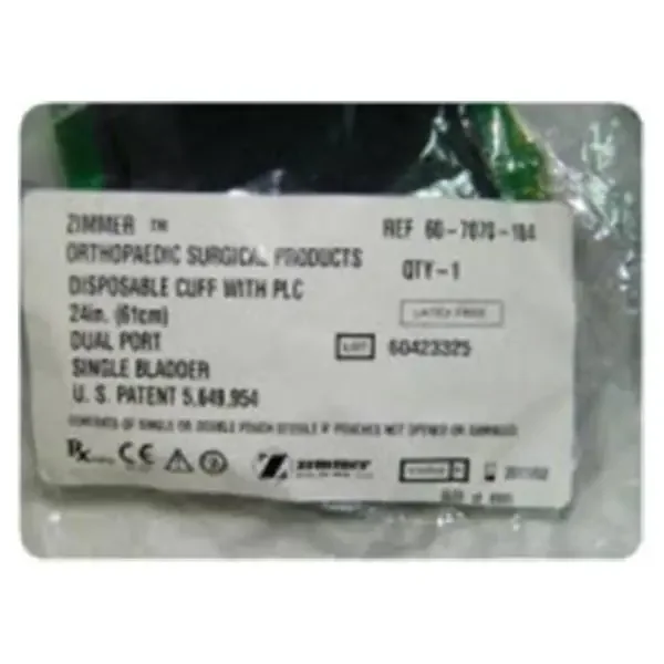 Zimmer Cuff Tourniquet Ats 24X4″ Cylindrical 10/Bx – 60707010400